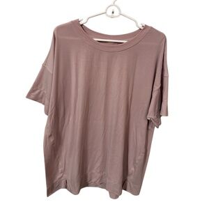 Zella light pink athletic T-shirt, loose and cozy fit. Size XL